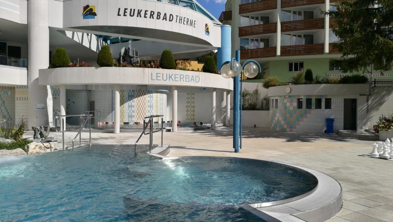 Modernes Wohlfuehlstudio Im Haus Eldorado Mit Traumaussicht Leukerbad Exterior photo